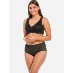 Magic Body FashionSoutien-gorge dentelle sans armature Noir- Dream