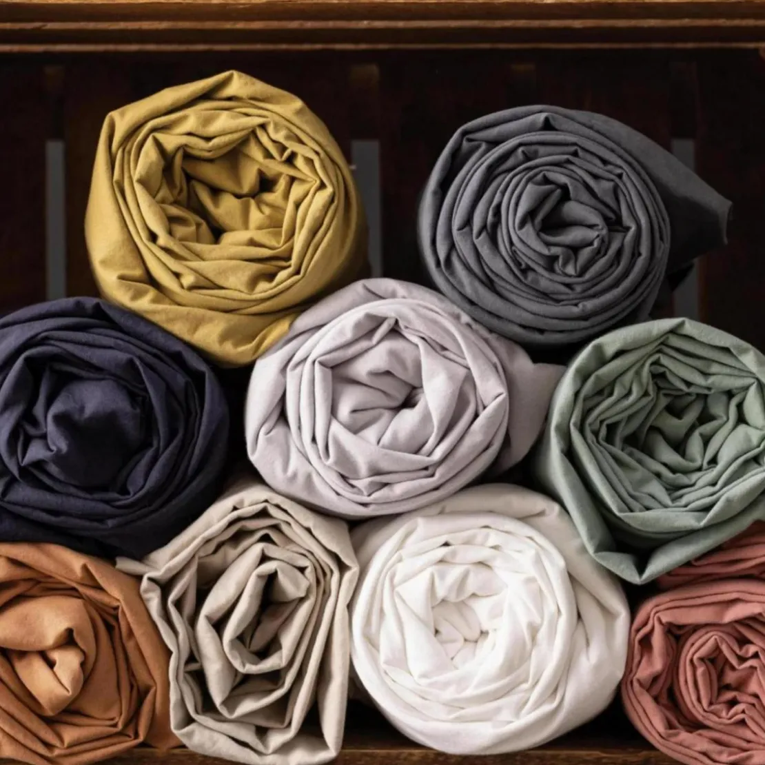Maison VivaraiseDrap housse Calita Blush 140x190 bonnet 30 cm