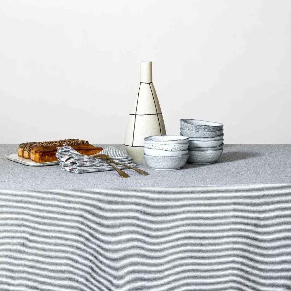 Maison VivaraiseNappe FINETTE Caviar