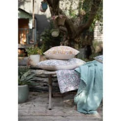 Maison VivaraisePlaid Zeff Nomade Vert de gris 130 x 180