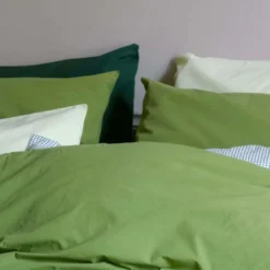 Maison VivaraiseTaie d'oreiller en coton Bio CELESTE Pistacchio