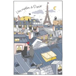 Maison VivaraiseTorchon Toits de Paris Blanc