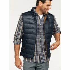 Man's WorldVeste sans manche matelassée homme MAN'S WORLD - Bleu