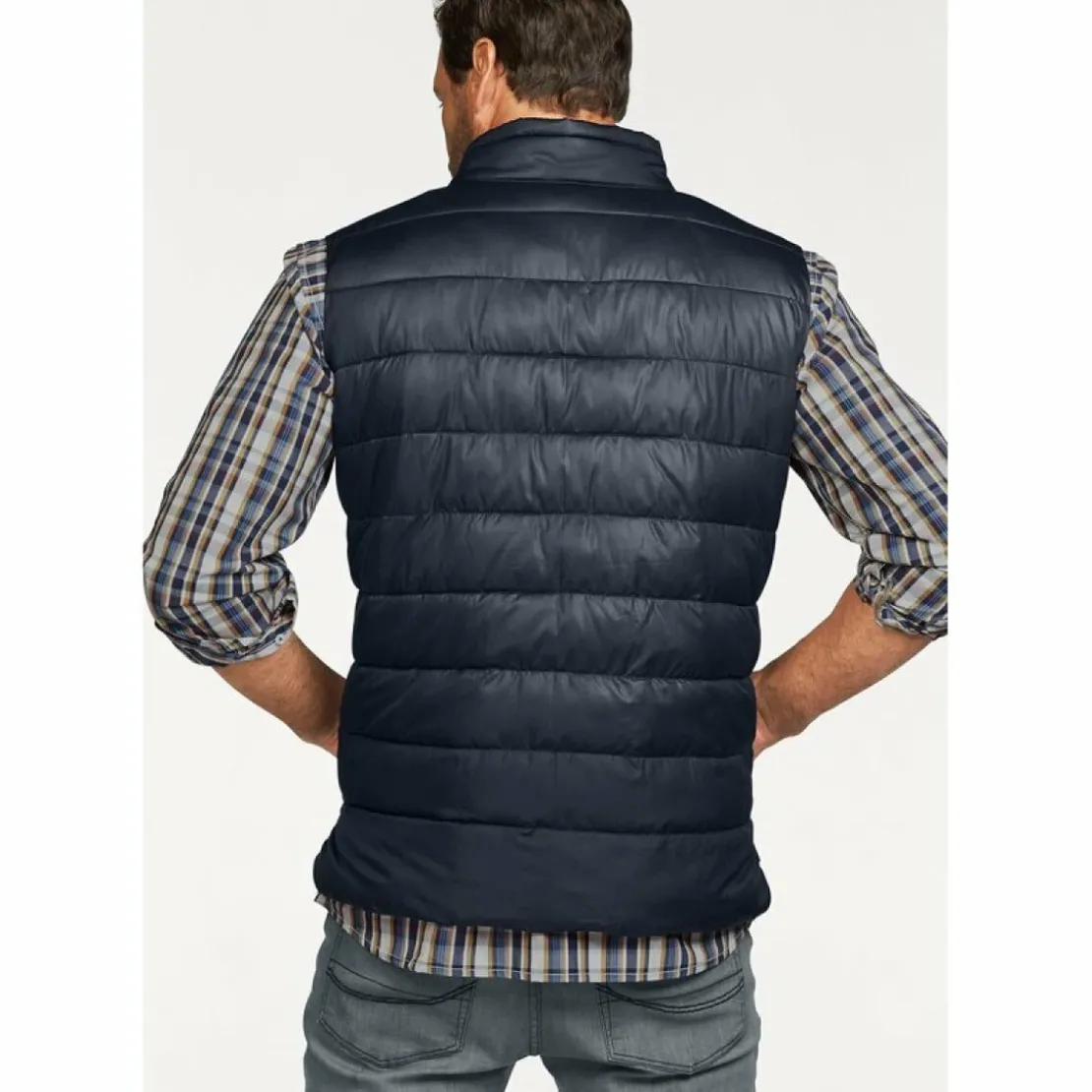 Man's WorldVeste sans manche matelassée homme MAN'S WORLD - Bleu
