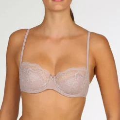 Marie JoSoutien-gorge balconnet rembourré rose- Sofia