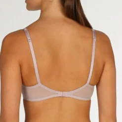 Marie JoSoutien-gorge balconnet rembourré rose- Sofia