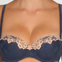 Marie JoSoutien-gorge à balconnets - Bleu