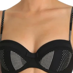 Marie JoSoutien-gorge rembourré à balconnets Marie Jo L'aventure RAFAEL polka dot