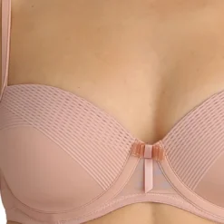 Marie JoSoutien-gorge rembourré à balconnets - Rose