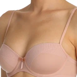 Marie JoSoutien-gorge rembourré à balconnets - Rose