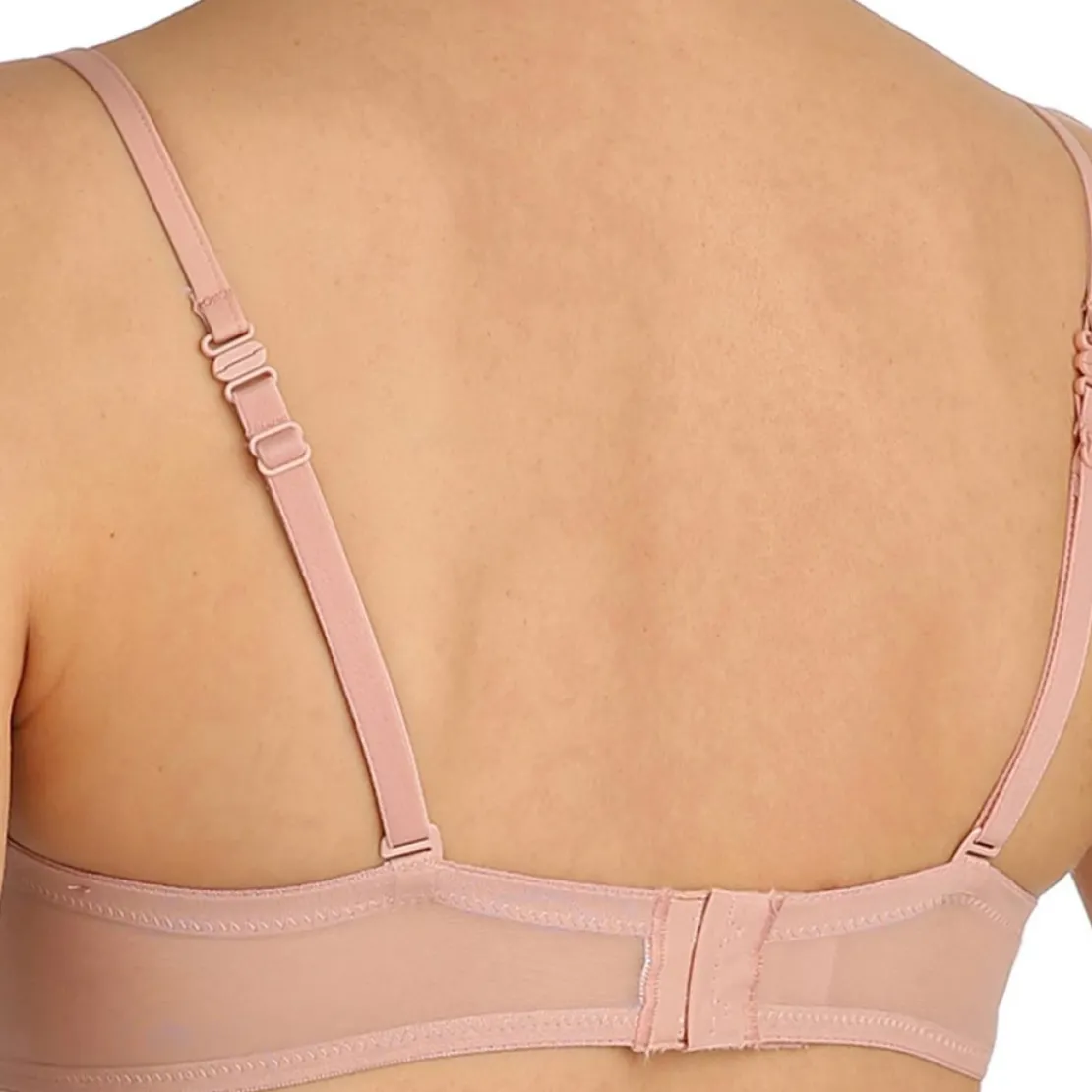 Marie JoSoutien-gorge rembourré à balconnets - Rose