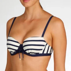Marie Jo SwimHaut de maillot Balconnet rembourré à armatures Marie-Jo CATHERINE blue moon bleu