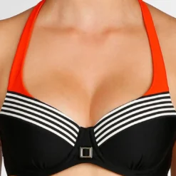 Marie Jo SwimHaut de maillot Balconnet rembourré à armatures Marie-Jo GRACE pili pli noir