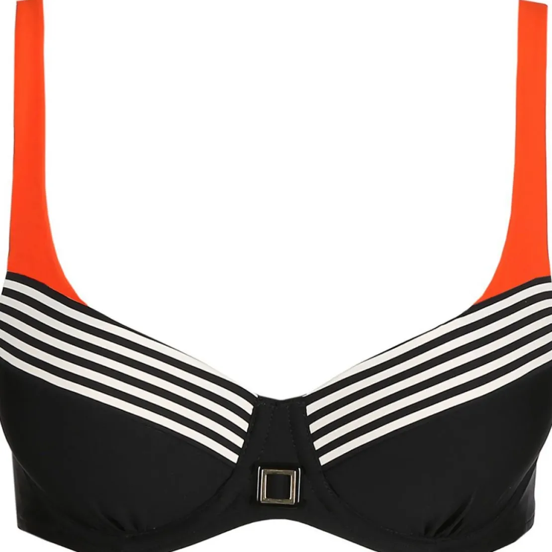 Marie Jo SwimHaut de maillot Balconnet rembourré à armatures Marie-Jo GRACE pili pli noir