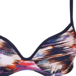 Marie Jo SwimHaut de maillot Forme C½ur rembourré Marie-Jo JULIETTE tropical fever bleu