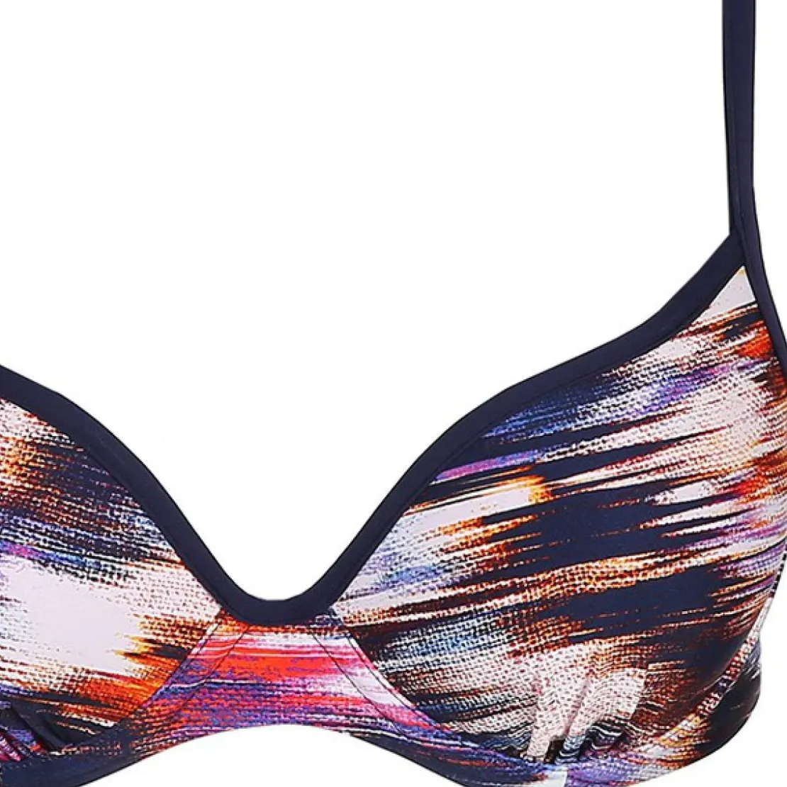 Marie Jo SwimHaut de maillot Forme C½ur rembourré Marie-Jo JULIETTE tropical fever bleu
