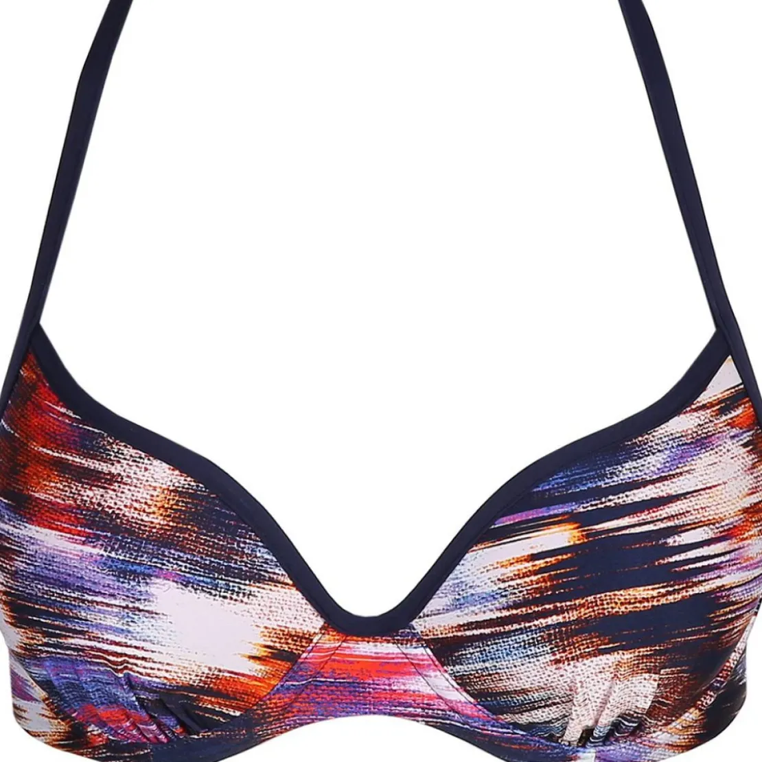 Marie Jo SwimHaut de maillot Forme C½ur rembourré Marie-Jo JULIETTE tropical fever bleu
