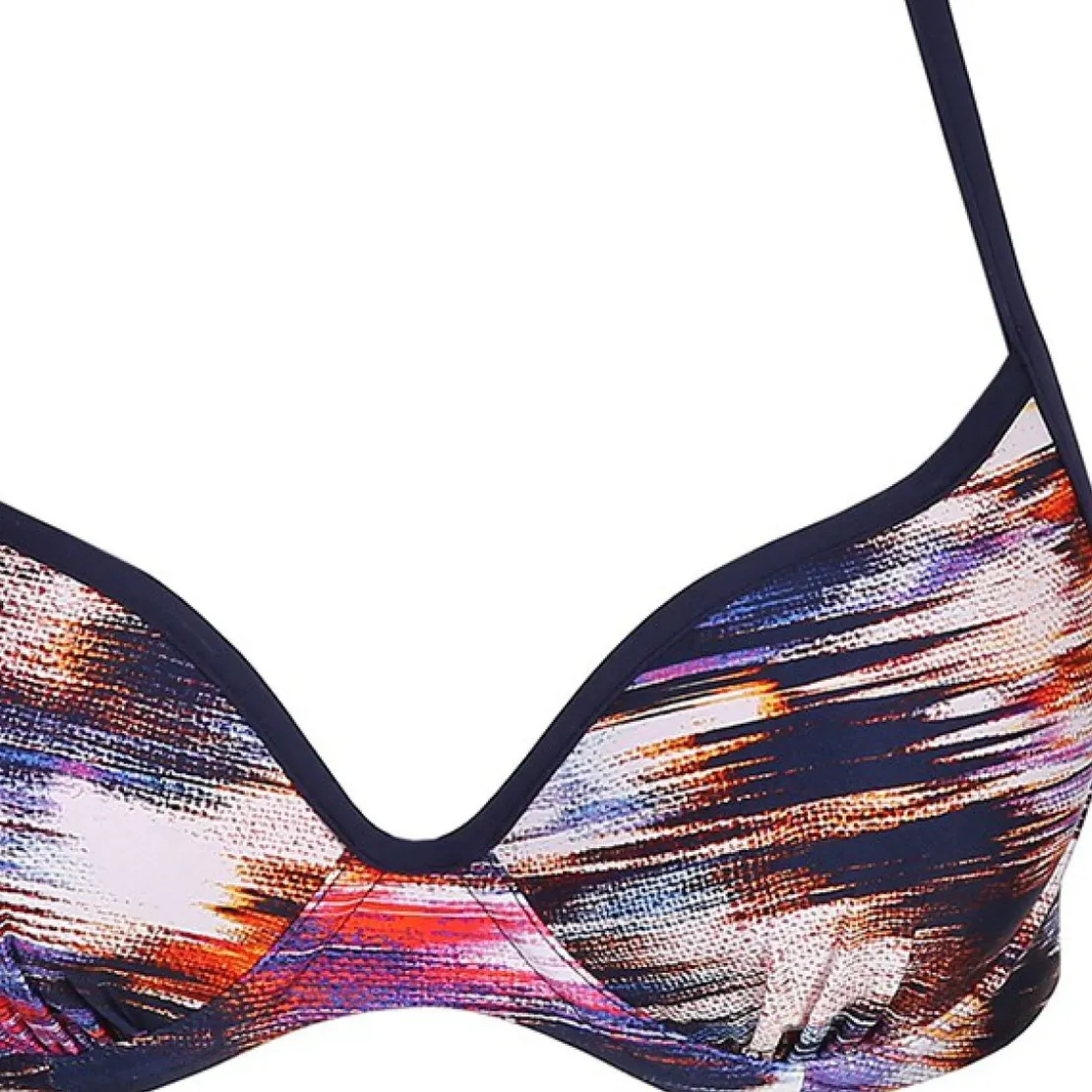 Marie Jo SwimHaut de maillot Forme C½ur rembourré Marie-Jo JULIETTE tropical fever bleu