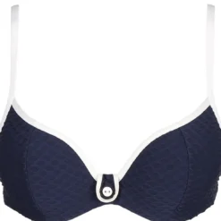 Marie Jo SwimHaut de maillot Forme Coeur rembourré Marie-Jo BRIGITTE blue noir bleu