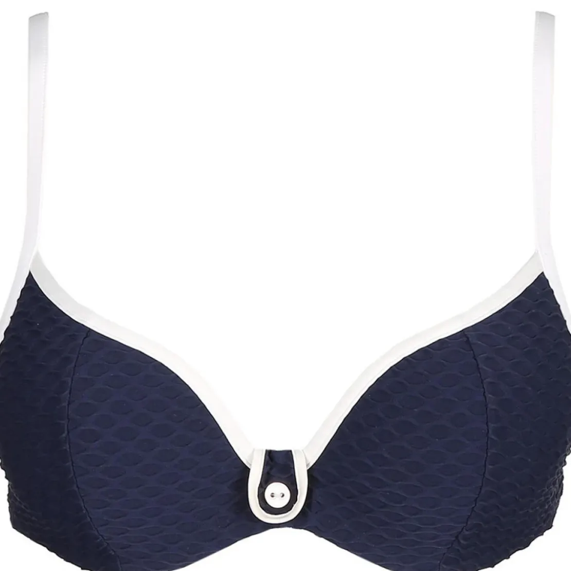 Marie Jo SwimHaut de maillot Forme Coeur rembourré Marie-Jo BRIGITTE blue noir bleu