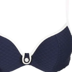 Marie Jo SwimHaut de maillot Forme Coeur rembourré Marie-Jo BRIGITTE blue noir bleu