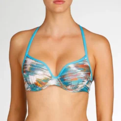 Marie Jo SwimHaut de maillot Forme C½ur rembourré Marie-Jo JULIETTE caribbean blue bleu