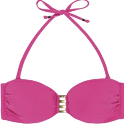 Marie Meili BainSoutien-gorge Bandeau Rose - Malibu