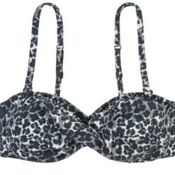 Marie Meili BainSoutien-gorge Bandeau Multicolore- Frederica