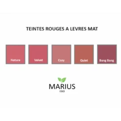 Marius 1910Rouges A Lèvres Mat Homme 5 ml