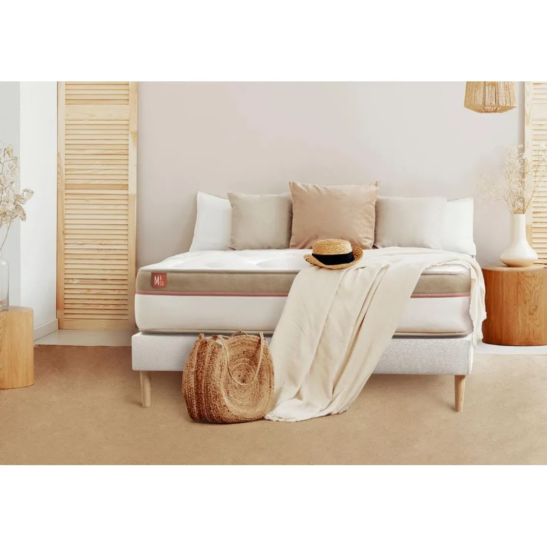 Marmottes & CoEnsemble LE COSY Memoire de forme 7 zones de confort