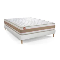 Marmottes & CoEnsemble LE DÉLICAT Ressorts ensaches Memoire de forme 5 zones de confort