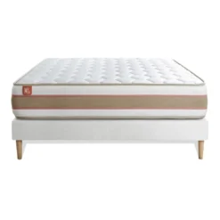Marmottes & CoEnsemble LE DÉLICAT Ressorts ensaches Memoire de forme 5 zones de confort