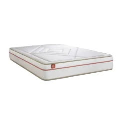 Marmottes & CoEnsemble LE PAISIBLE Memoire de forme BioVisco double sommiers Beige