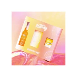 Merci HandyKit Énergisant pour le Corps - Spray Nettoyant Main + Savon Exfoliant Doux + Déodorant50ml