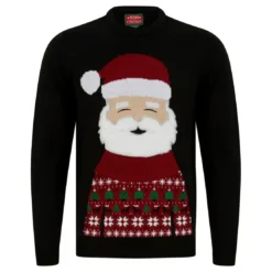 Merry ChristmasPull de noel homme noir