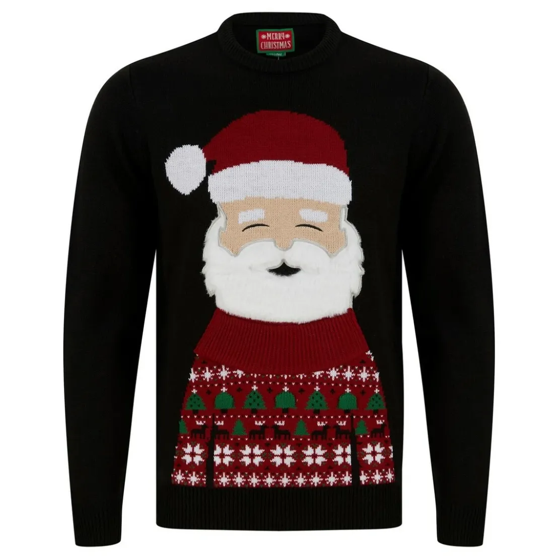 Merry ChristmasPull de noel homme noir