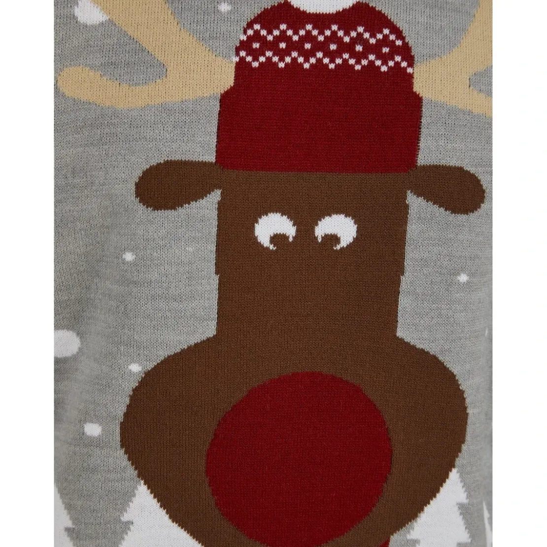 Merry ChristmasPull de noel homme gris clair