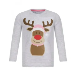 Merry ChristmasPyjama de noel fille - gris en coton