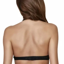 Midnight LingerieSoutien-Gorge Drapé Noir- Ivresse