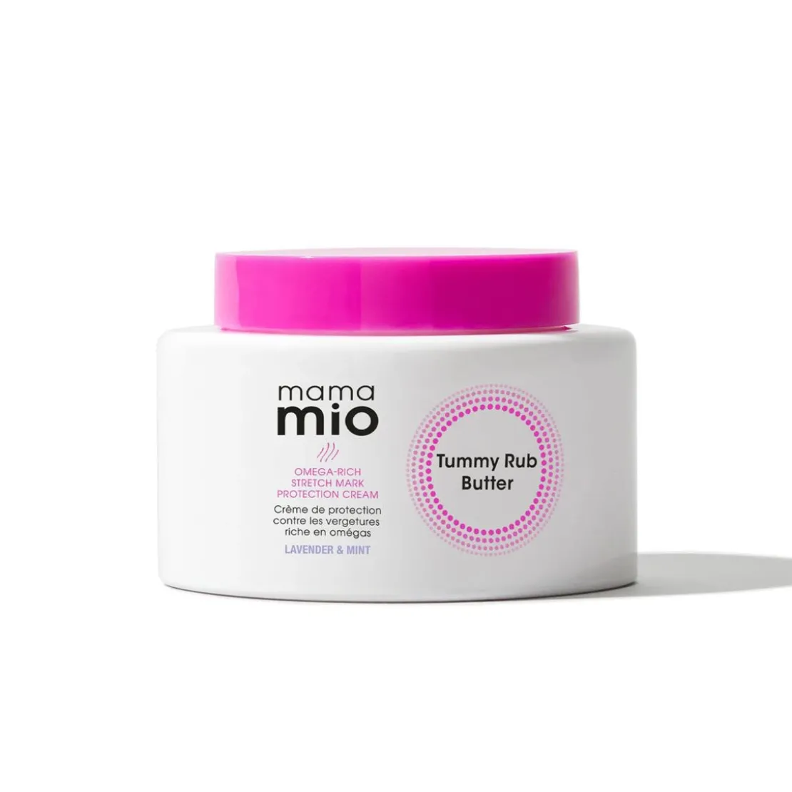 MioCrème Massage Anti-Vergetures Menthe & Lavande - Mama Mio The Tummy Rub Butter120ml