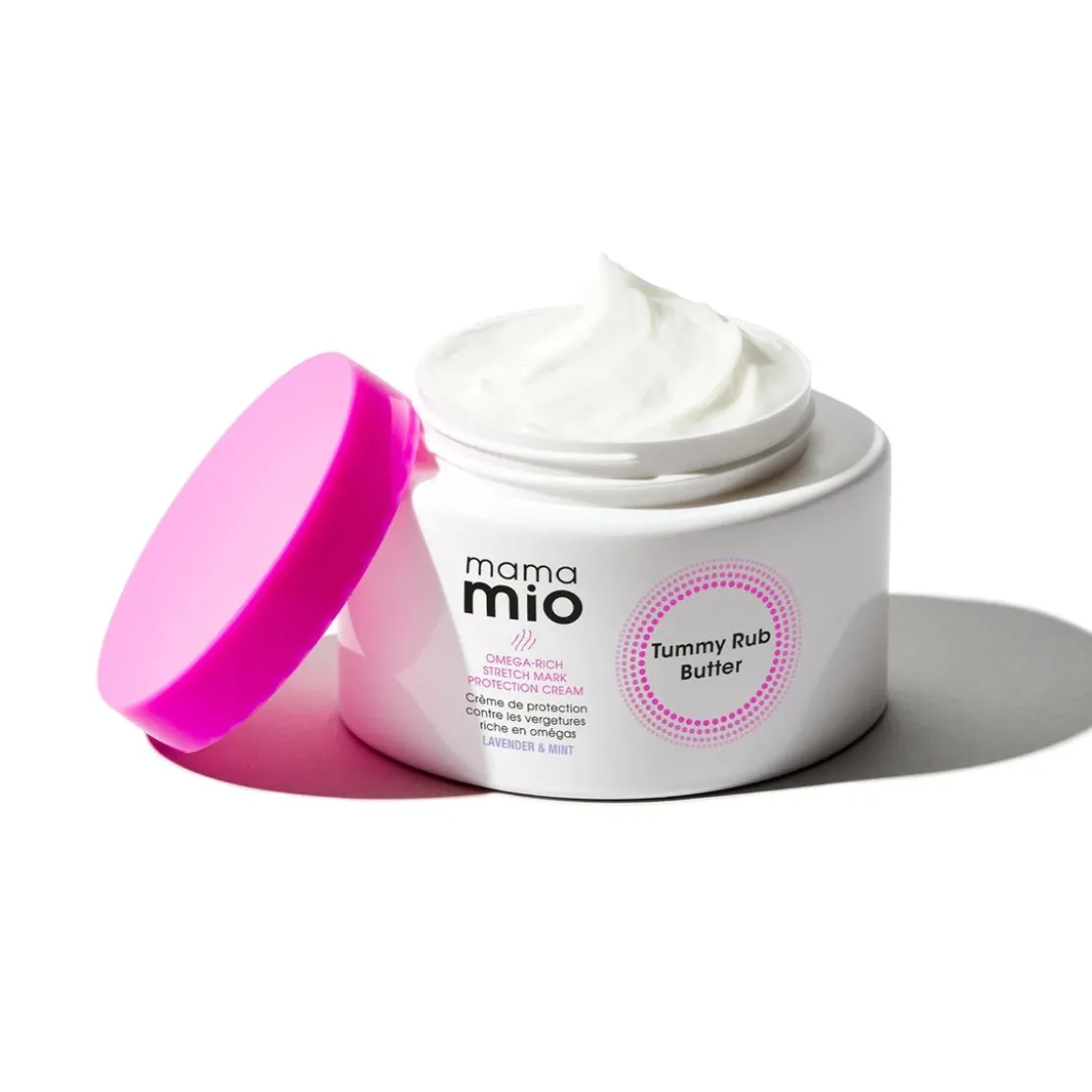 MioCrème Massage Anti-Vergetures Menthe & Lavande - Mama Mio The Tummy Rub Butter120ml