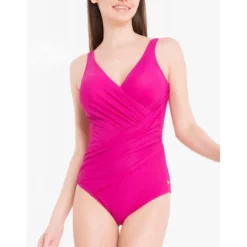 Miradonna by MiraclesuitMaillot de bain 1 pièce plongeant - Rose- ATHENA