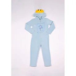 Mon P'tit DodoCombinaison Manches Longues Garçon - Bleu Clair - Jaune