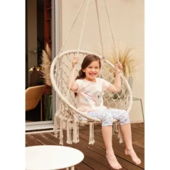 Mon P'tit DodoCombinaison pyjama fille nude/blanc en coton