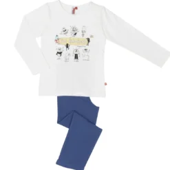 Mon P'tit DodoEnsemble Pyjama garçon à colorierécru