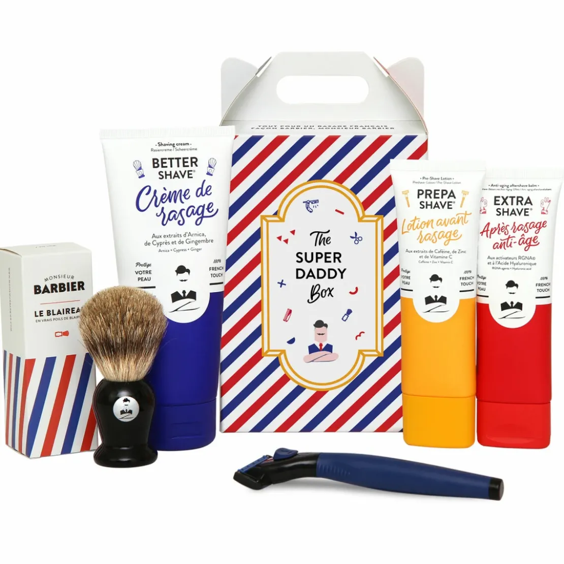 Monsieur BarbierCoffret De Rasage Super Daddy