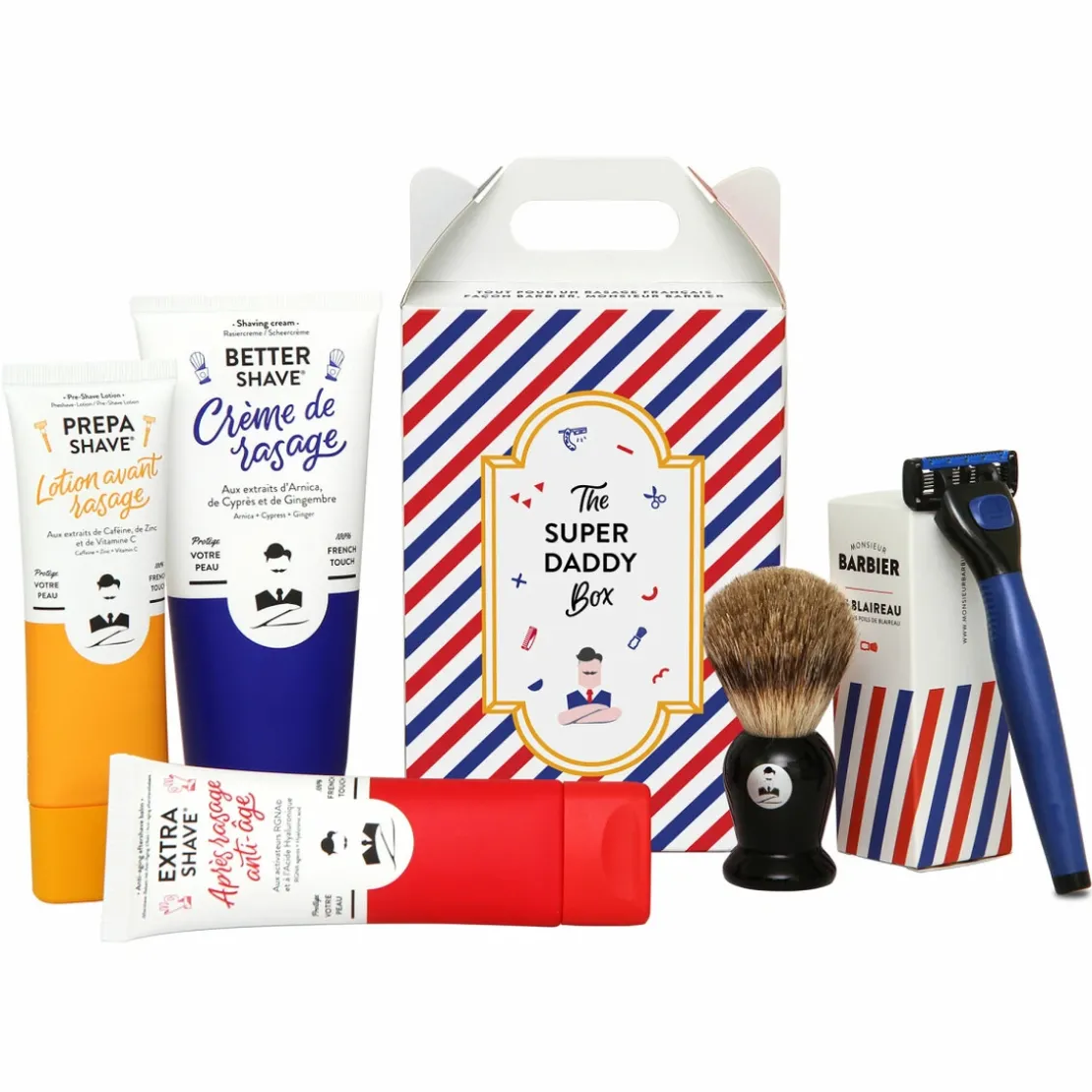 Monsieur BarbierCoffret De Rasage Super Daddy