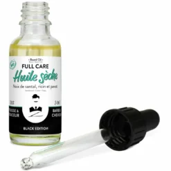 Monsieur BarbierHuile 2-en-1 pour barbe et cheveux - FULL CARE Black Edition 30 ml