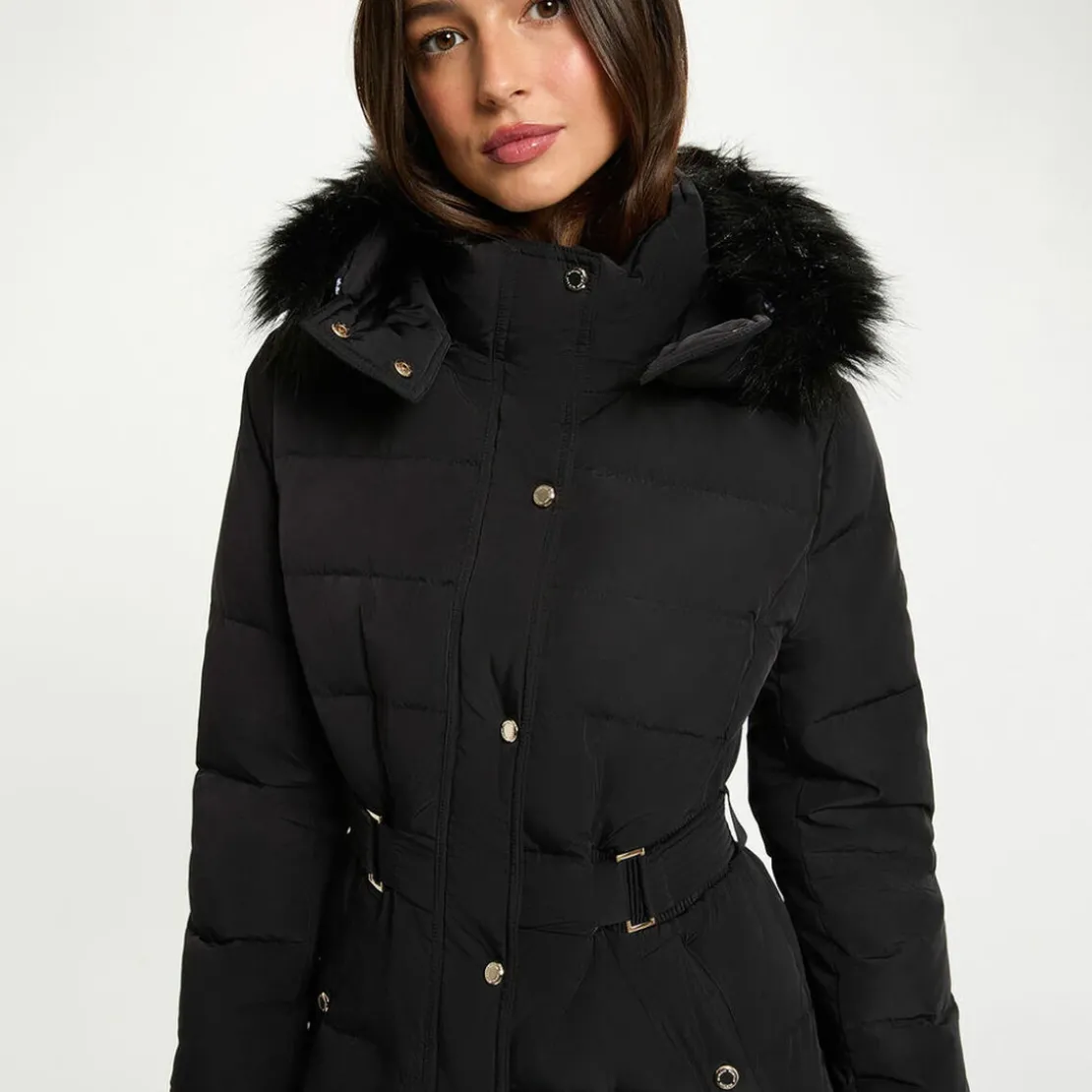 MorganDoudoune longue femme Morgan noir