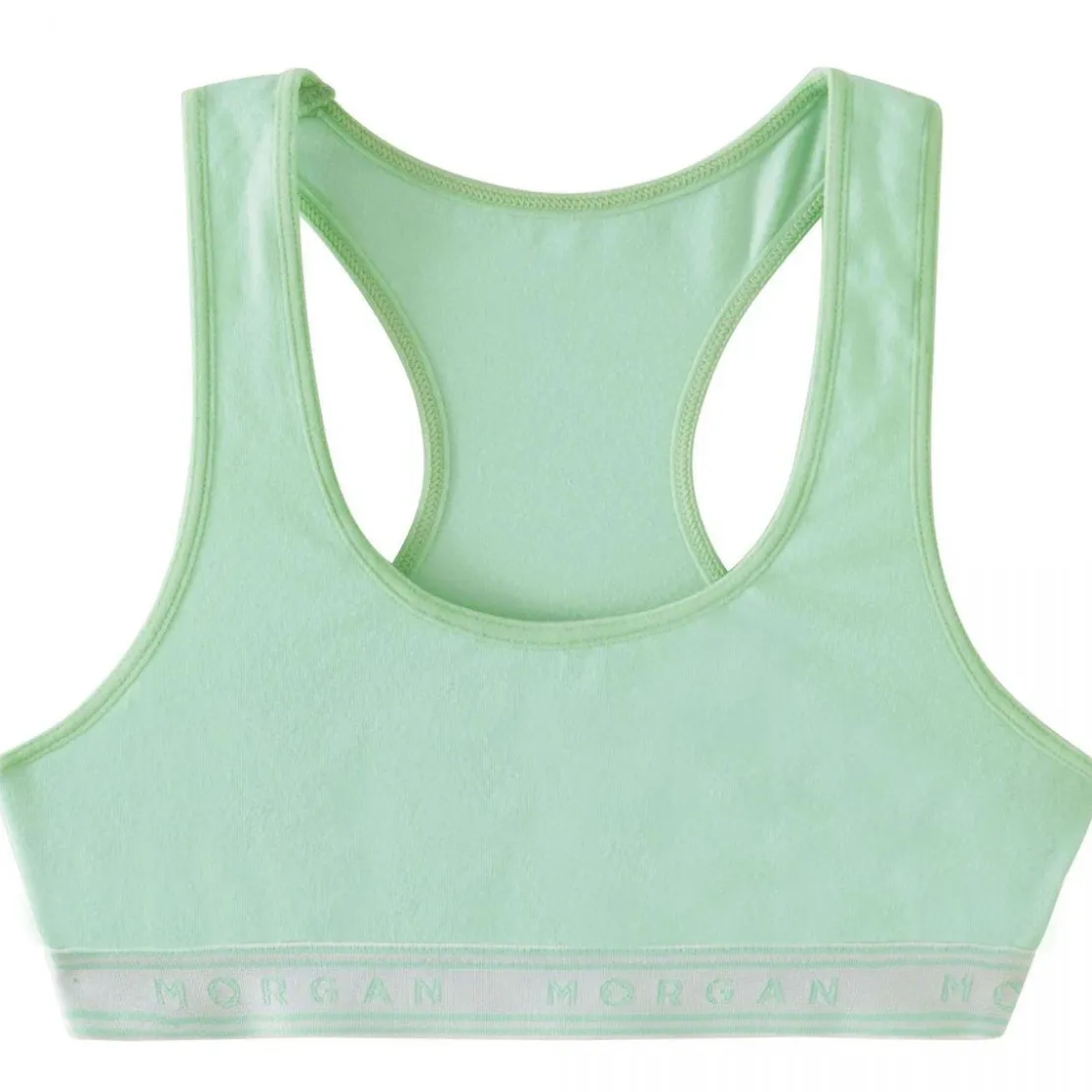 Morgan LingerieBrassière - Verte Morgan Lingerie en coton